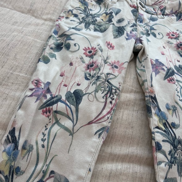 Dear John Denim Floral Print Women's Skinny Jeans size 26 petite - Picture 3 of 6